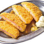 Cheese ham cutlet