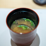 Sushi Hakata Matsumoto - しじみの味噌汁