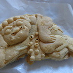 きぬ太茶屋 - 「温泉きぬ太焼」（150円）