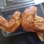 きぬ太茶屋 - 「手羽先から揚げ」（350円）