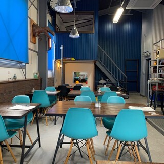 ブルー カラー カフェ_2