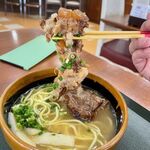 石垣やいま村　あんぱる食堂 - 軟骨ソーキそば　850円