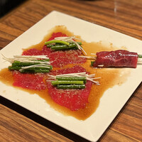 焼肉USON - カルパッチョ風ねぎムチンロース　