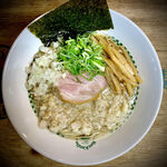 中華そば 六感堂‏ - 背脂煮干そば950円