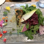 リズエアール - ベーコンとほうれん草のキッシュ