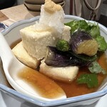 呑み食い処 しま蔵 - 茄子と豆腐の揚げ出し