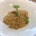 リズエアール - アサリのリゾット　黒胡椒風味