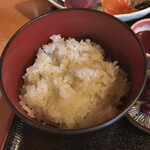 Kaisen Izakaya Ichimatsu Uoriki - ご飯は少し硬めの炊き加減、流石です！