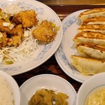 Gyouza No Manshuu - 国産鶏油淋鶏セット