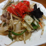 ラーメン 八海山 - 野菜炒め