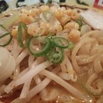 らーめん布袋 - 味噌カレー牛乳ラーメンのアップ♪