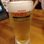 Shichirin Yakiniku Anan - 感涙　生ビール290円