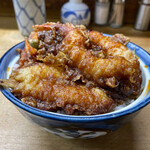 天ぷら 中山 - 天丼（1,320円）。