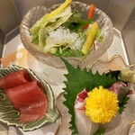 海老名 甲羅本店 - 2022年10月17日(月) 旬の甲羅昼膳小鉢