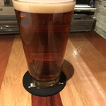 ヒマラヤテーブル - 南信州ビール(長野)のオクトーバーフェスト。ホップよりモルトの味わいが主体の一杯。ホップの効いた苦いビールが流行りですが、モルトの甘味を感じれる一杯も今だからこそ、なおオススメです(^^)