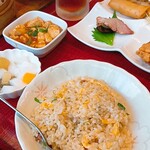 嘉鴻 - チャーハン、パラパラで美味しかった