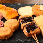 串かつハウス ヨッすぅいーん家 - おすすめ串盛り合わせ