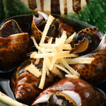 串かつハウス ヨッすぅいーん家 - バイ貝のうま煮
