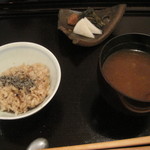 やさい料理 つむぎや - ふっくら玄米ご飯