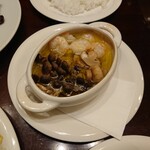 コ・ビアン - エビときのこのアヒージョ！