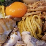 塩そば専門店 桑ばら - 塩スパイシーカレー油そば