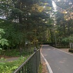 万平ホテル カフェテラス - 万平通り