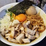 塩そば専門店 桑ばら - 塩スパイシーカレー油そば