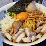 塩そば専門店 桑ばら - 塩スパイシーカレー油そば