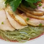 Rock’anDo - グリーン麺ゆずみつば しお肉増し