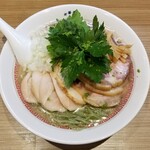 Rock’anDo - グリーン麺ゆずみつば しお肉増し