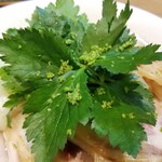 Rock’anDo - グリーン麺ゆずみつば しお肉増し