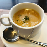 厳選洋食さくらい - キャロットスープ　美味い。