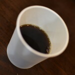 鴻福餃子王 - ランチ共通のコーヒー２０２２年１０月