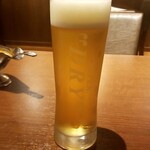 Nikubaru Arukasaru - 中ビール：580円+税