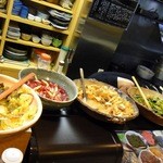 美尋 - （2012.6）カウンターの大皿料理