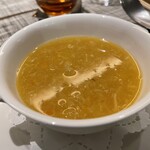 熱香森 - 蟹肉とフカヒレ入り上海蟹味噌スープ