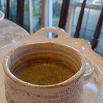 ラッシーのおうち - お抹茶　50円+すると抹茶ラテにさせていただきます。