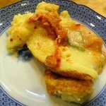 美尋 - （2012.6）山芋にキムチをのせた鉄板焼き