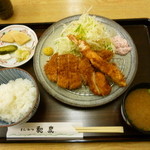 とんかつ和泉 - １０食限定のＢランチ