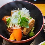 高知県芸西村 土佐鴨 - 鰹のつみれ根菜煮 ♪