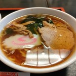 中華料理 多来福 - セットの半ラーメン