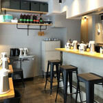 とんかつ七井戸 - 開店一番乗りの店内