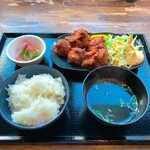仙台焼き鳥とワインの店 大魔王Magic - 鶏唐揚げ定食　650円