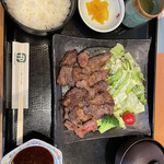 Shouya - ステーキ定食1(肉1.5倍増し)