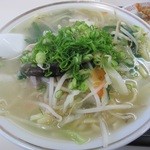 中華料理 ちゃん源 - 太麺タンメン　￥700　※細麺も有り♪