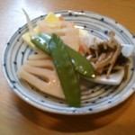 咲乃家 - セットの付け合わせ