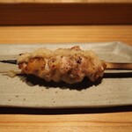 とり茶太郎 - はらみ 白玉葱のソース