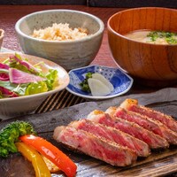 山形牛サーロインステーキ膳