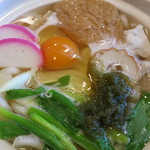 上田そば店 - 鍋焼きうどん700円