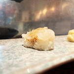 すし青木 - 白えび